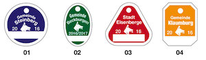hundesteuermarken form 01 04