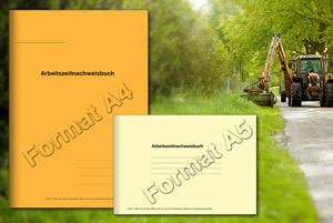arbeitszeitnachweisbuch angebot