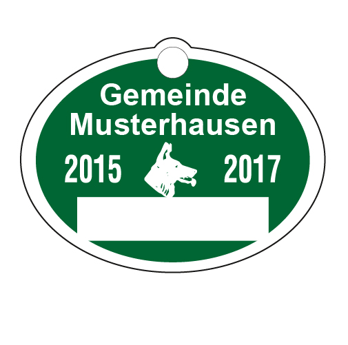 Hundesteuermarke 08